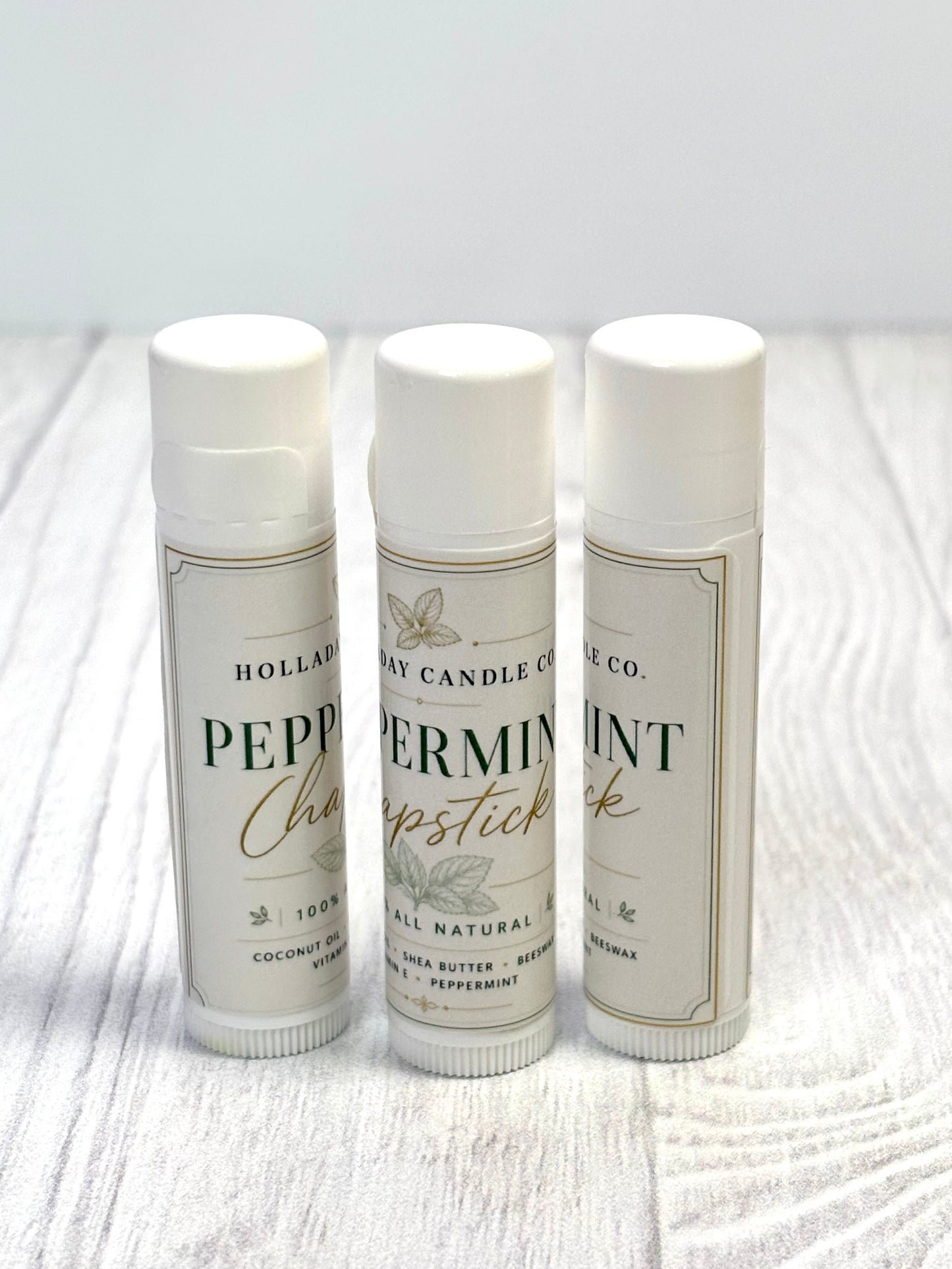 NATURAL PEPPERMINT LIP BALM | SOFT + HYDRATED LIPS